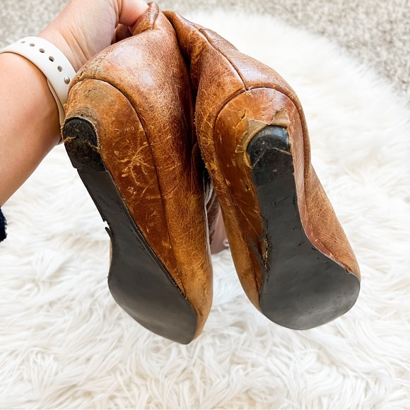 Steve Madden |  "Intyce" Cognac Leather Boots - Picture 8 of 13